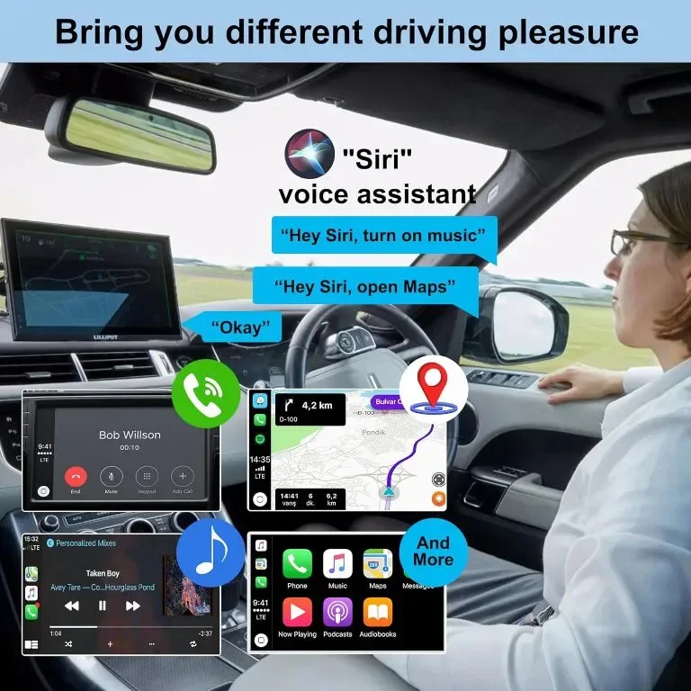 CarPlay безжичен адаптер за iPhone, Mini Wireless Carplay адаптер Dongle за Apple — снимка 3