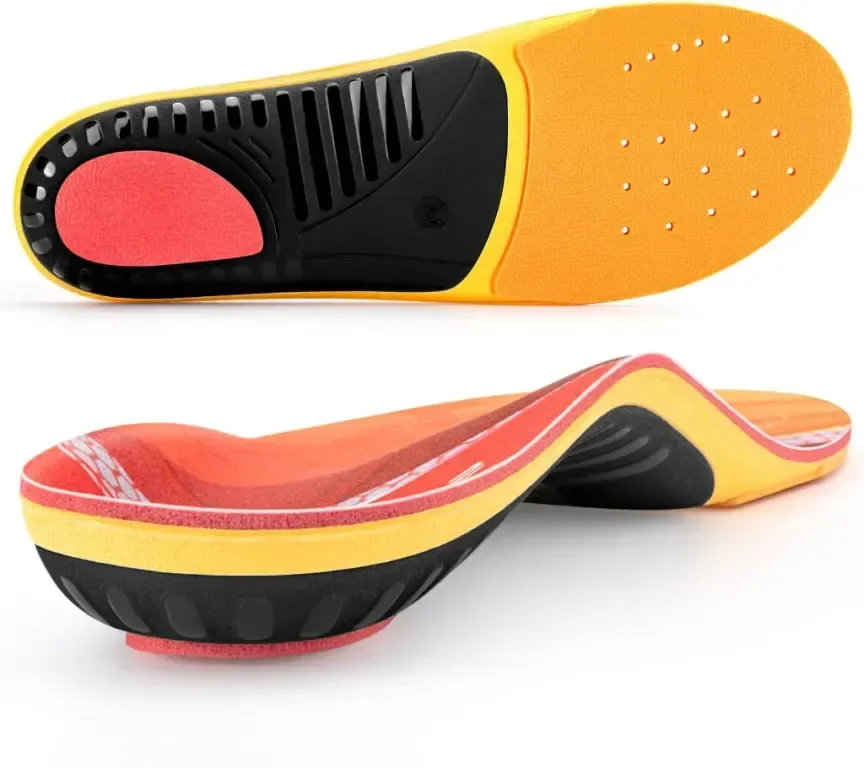 TOPSOLE Ортопедични Стелки, Подпомагащи Плантарния Фасциит, 35-36