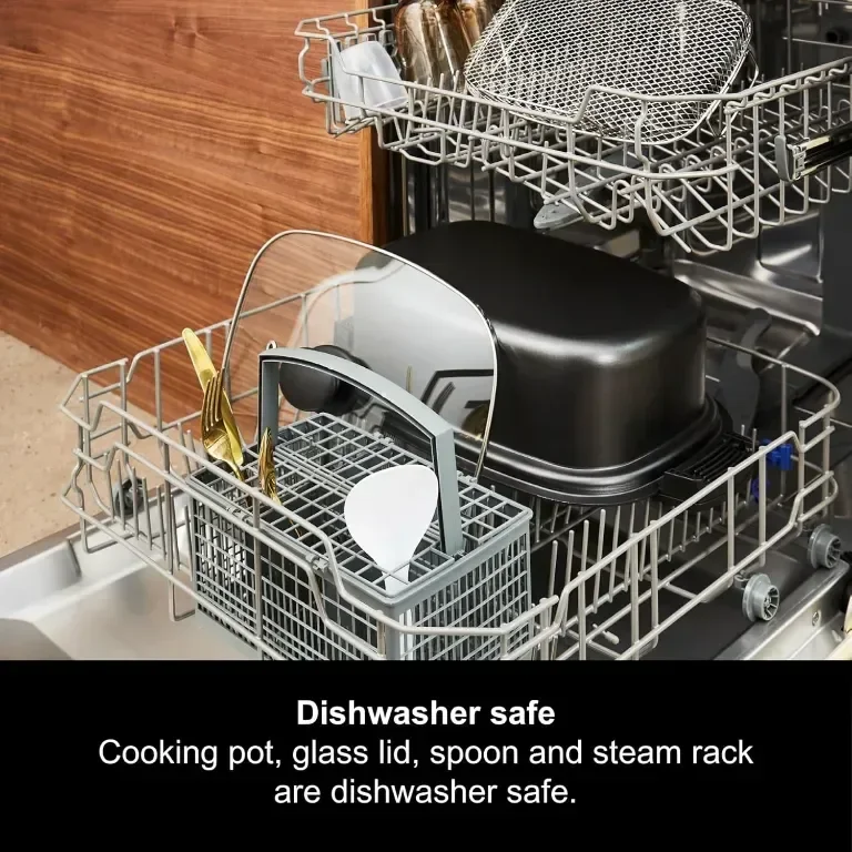 Мултифункционален мултикукър Morphy Richards 10 в 1,6,5 л,1350 W,черен — снимка 7