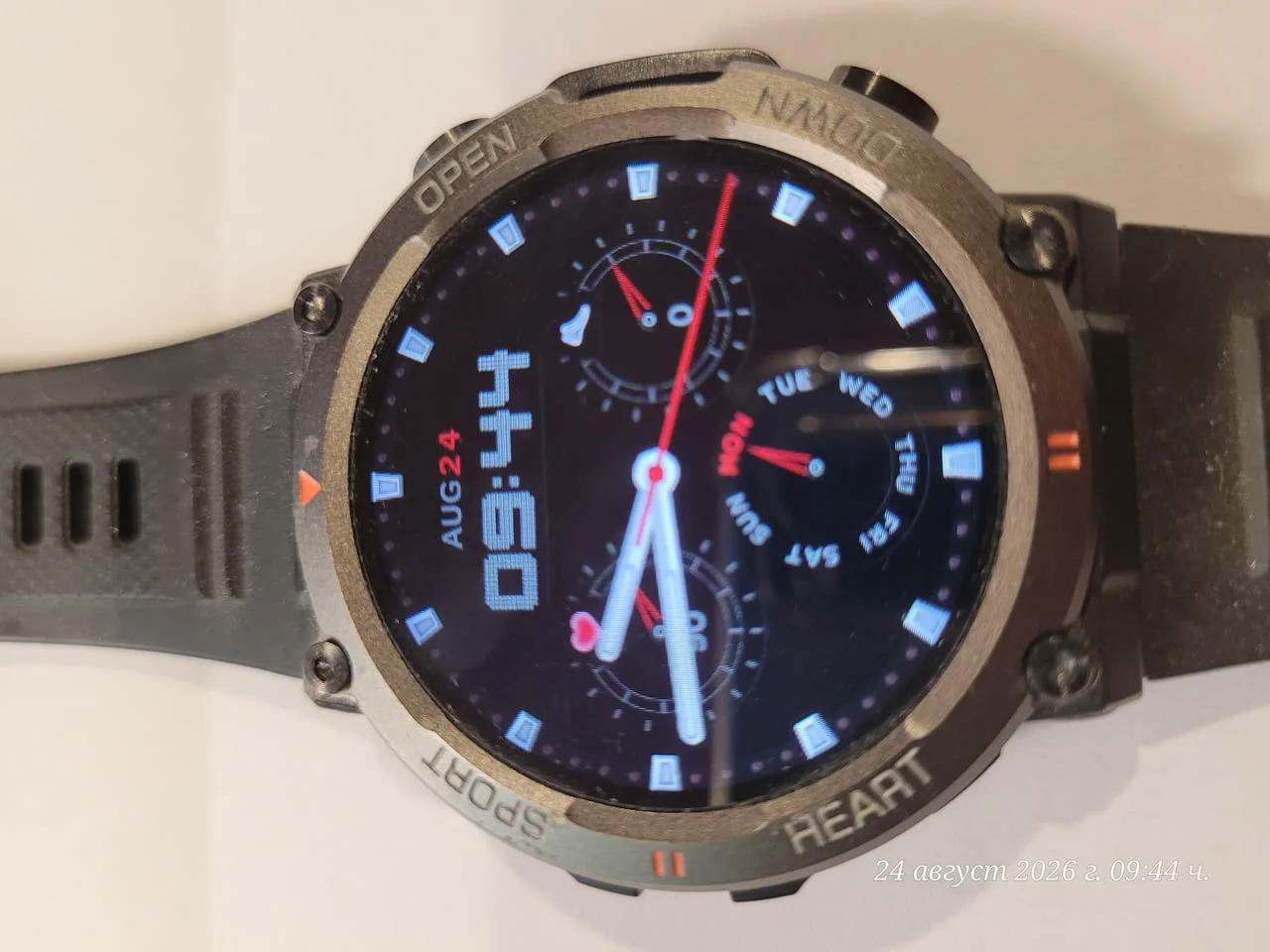 Спортен смарт часовник K56 Pro — снимка 4