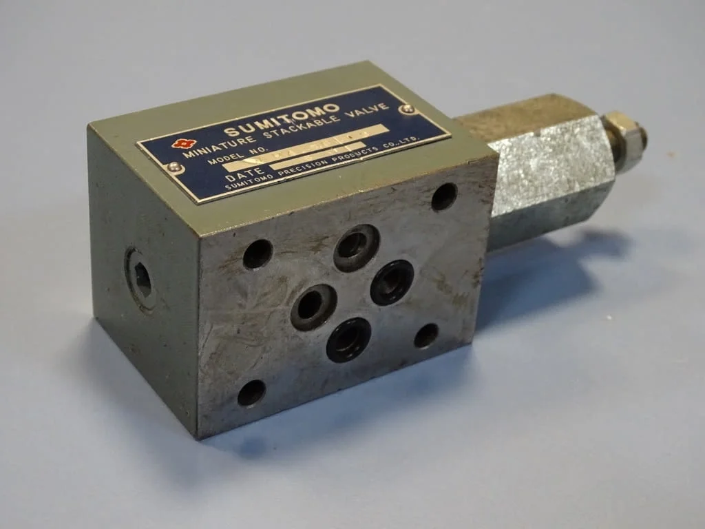 Хидравличен клапан SUMITOMO MPA-70-10 miniature stackable valve — снимка 3