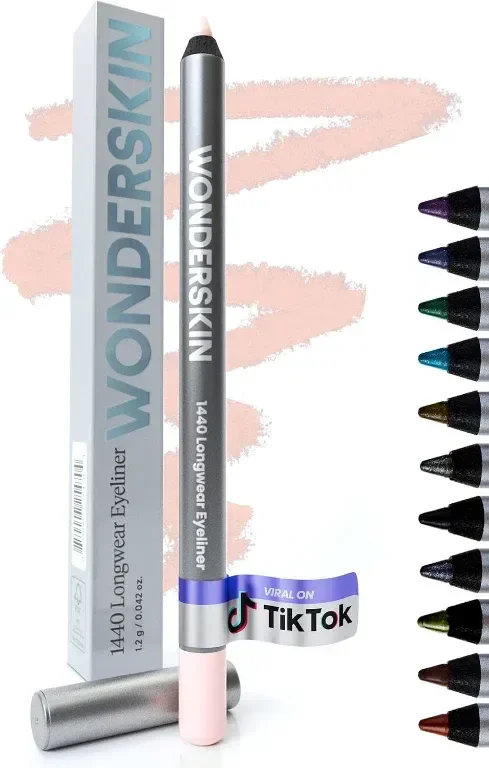 Wonderskin 1440 Longwear кафяв водоустойчив молив за очи (ICING)