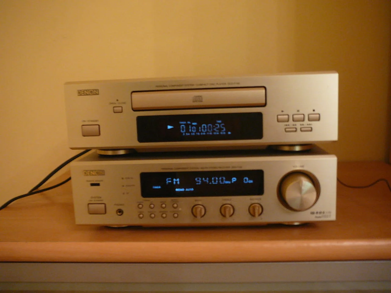 Denon dra-f100 i dcd-f100 — снимка 3