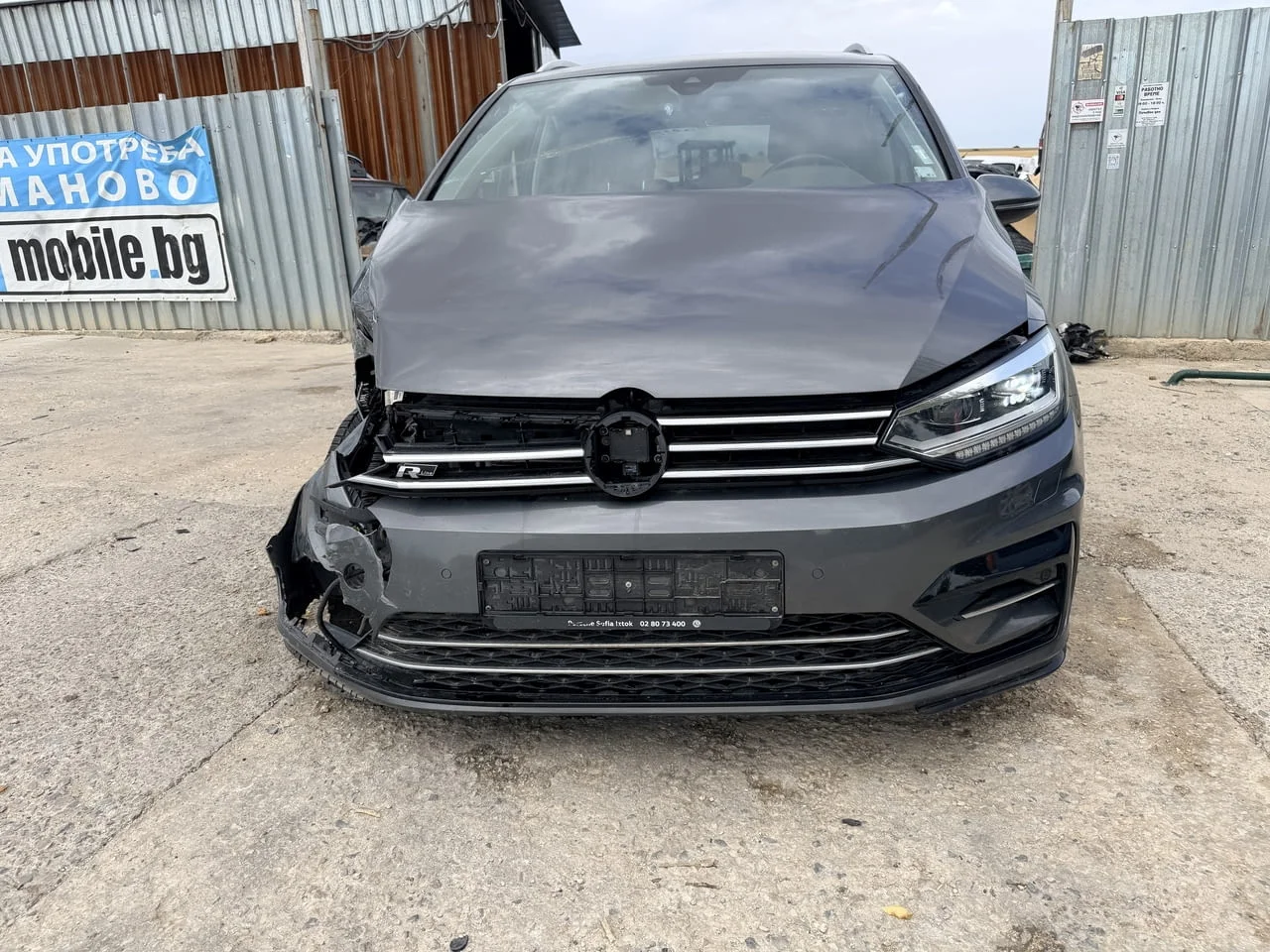 Vw Touran (5T1) 2.0 TDi BlueMotion двигател DFGA, ск. кутия DSG SGG, R line, 150 кс., 7 местен, 1720 — снимка 2