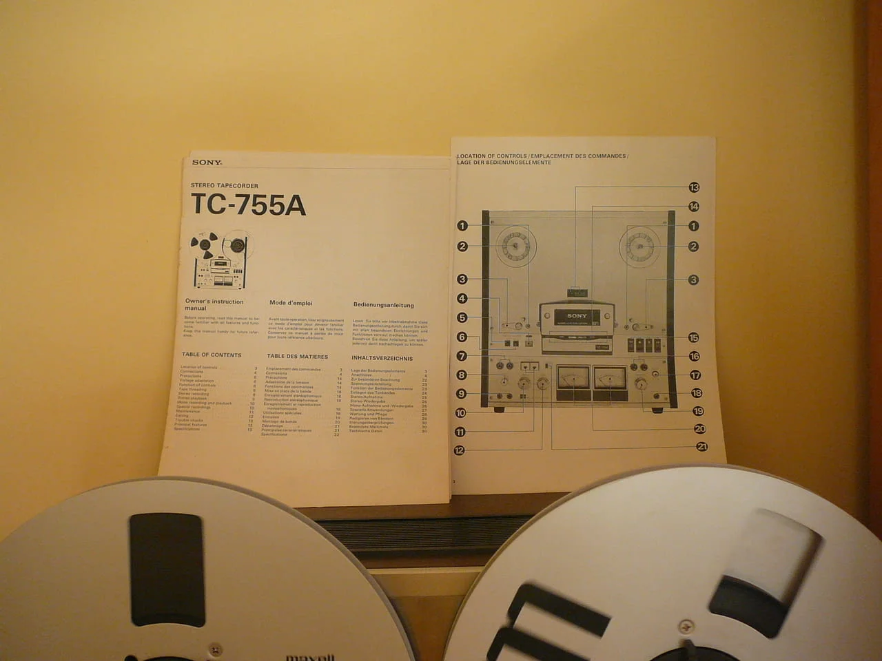 Sony tc-755a — снимка 6