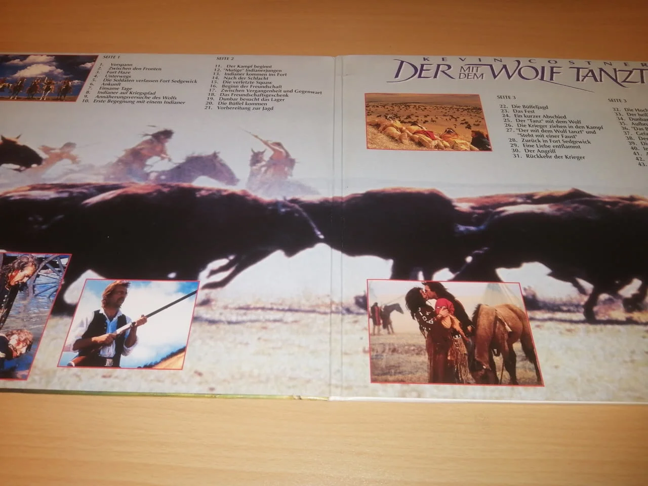 DER MIT DEM WOLF TANZT Extended Edition 2 Laserdisc — снимка 2