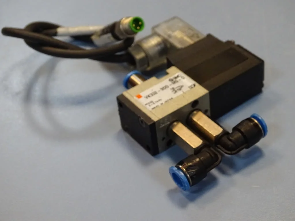 Пневматичен разпределител SMC VK 332-500-M5-0 solenoid valve 24VDC — снимка 7
