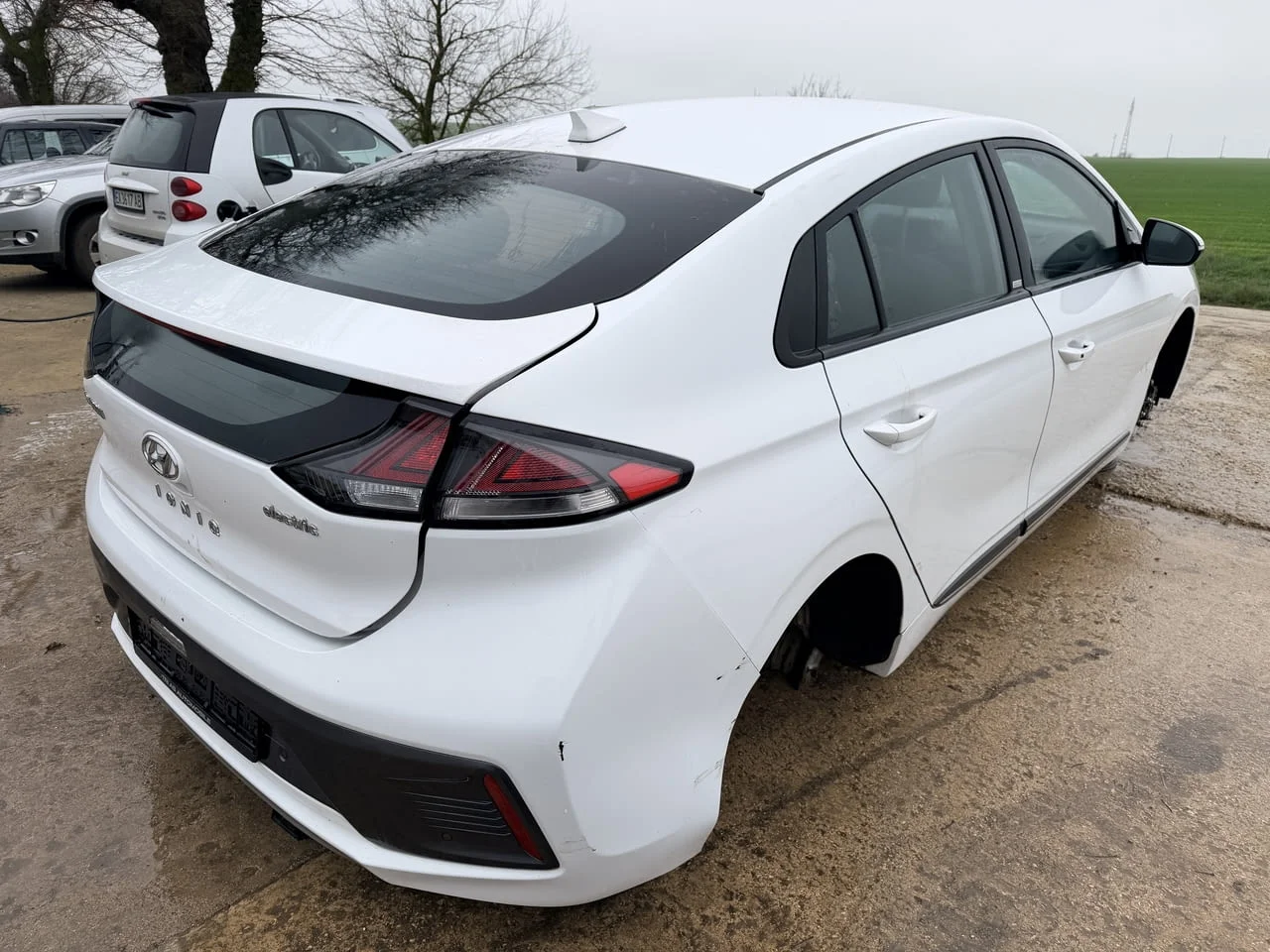 Hyundai Ioniq Electric 136 кс, ел.двигател EM10, ск.кутия G7KPEU300053, 46 000 км., 2021 г., Хюндай — снимка 4