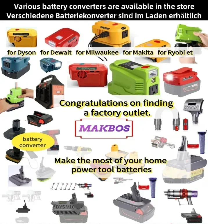 12V адаптер за батерия BOSCH 18V към 12V понижаващ преобразувател с конектор за запалка — снимка 7