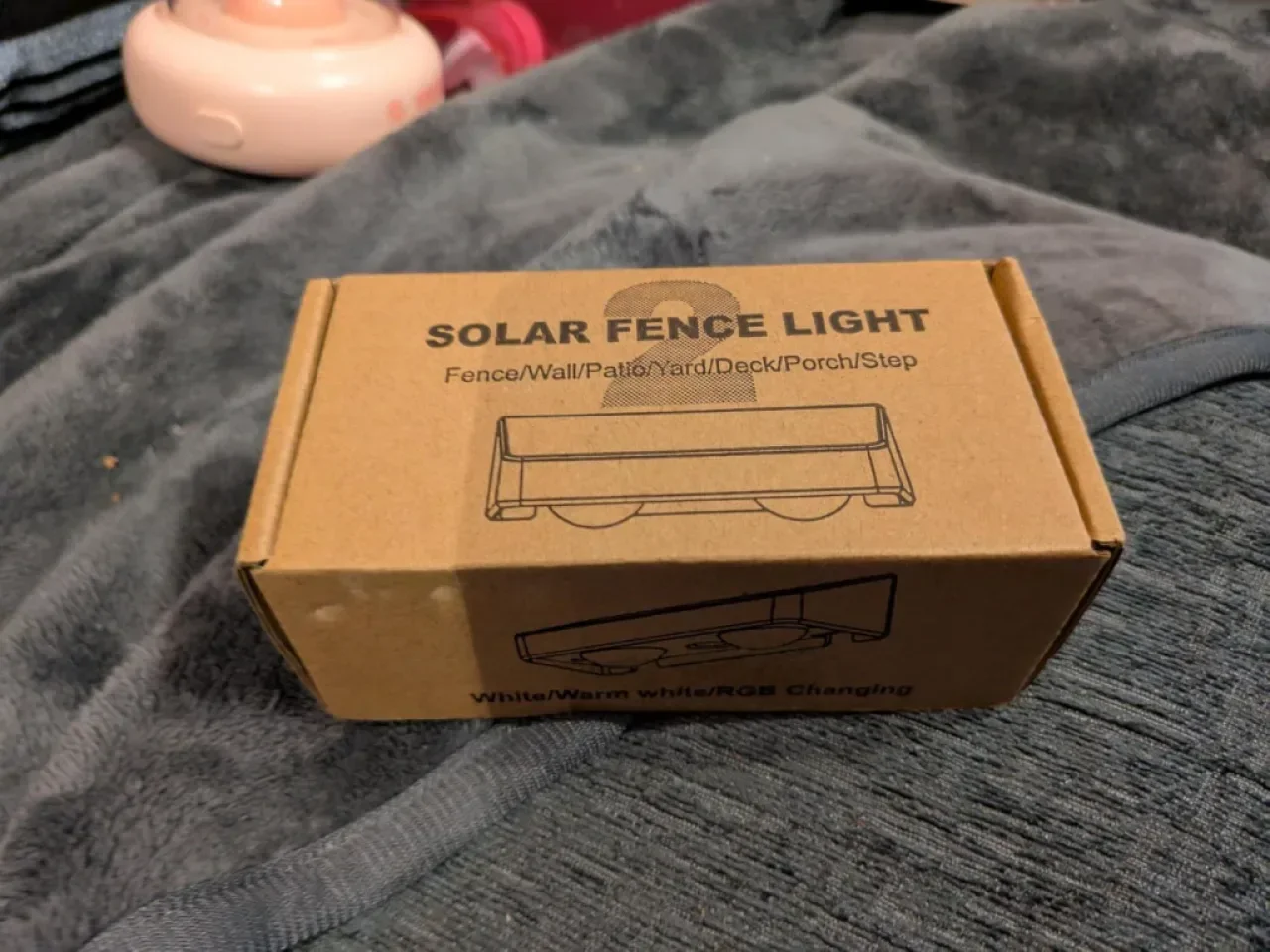 Solpex Соларни осветителни тела за огради, 9 цвята 11 режима RGB, 2 броя — снимка 10