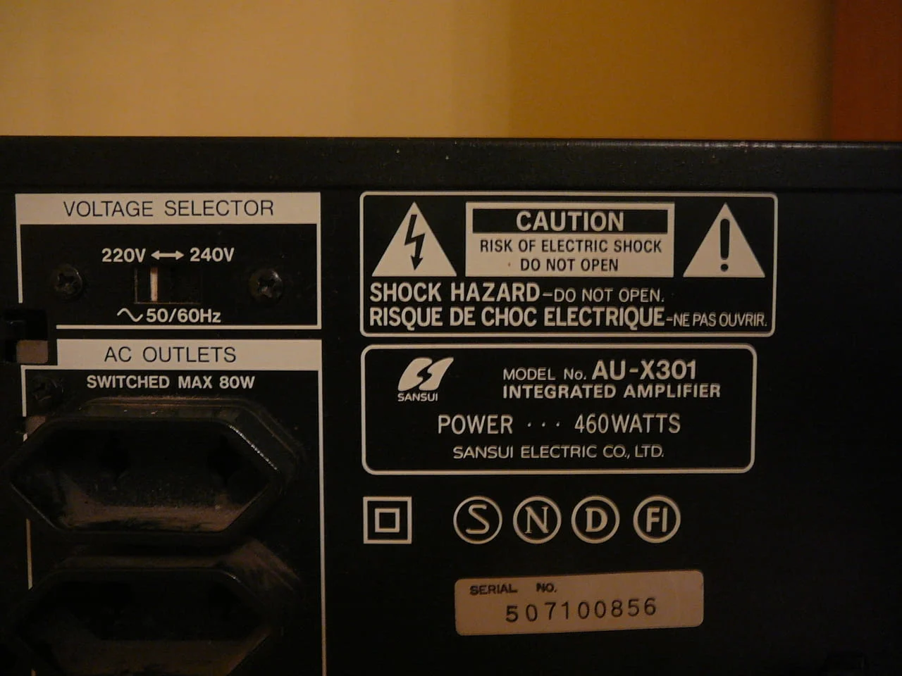 Sansui au-x301 — снимка 7