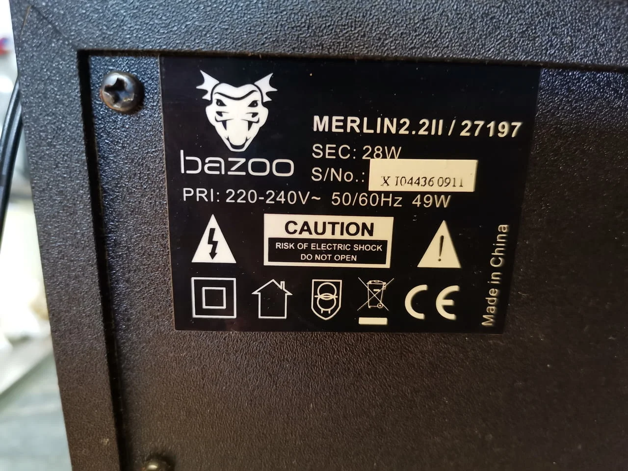 Bazoo Merlin 2.2 II 27197 Double BASS00 — снимка 7