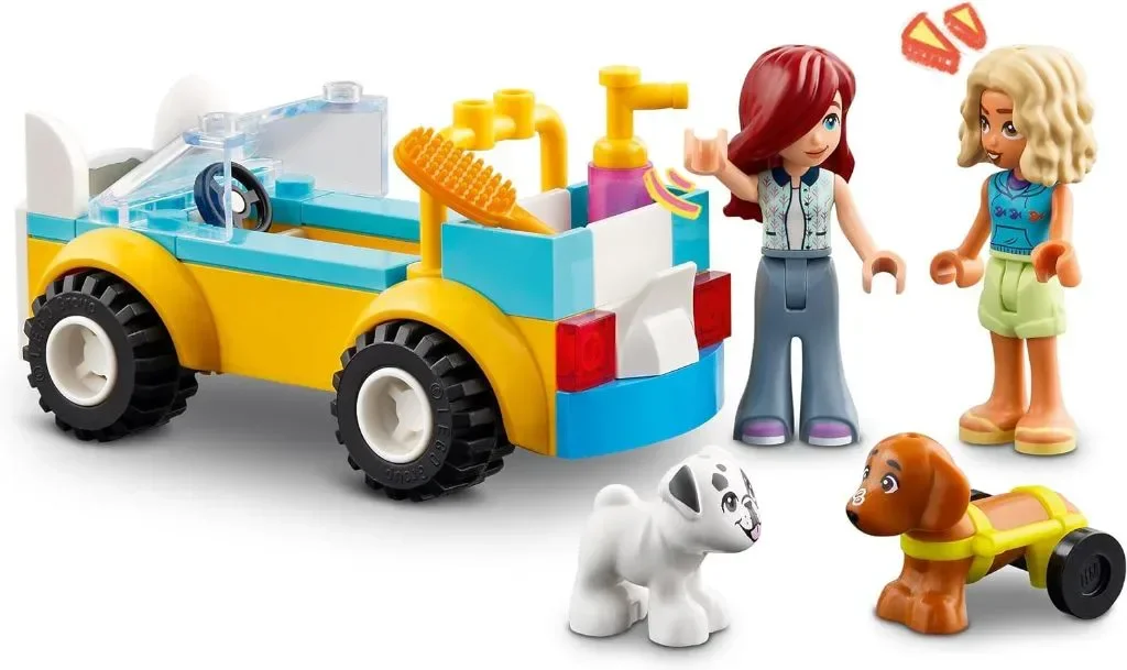 LEGO Строителна игра с мини кукли Пейсли и Нова, животни и природа за деца 4+ г., 42635 — снимка 3