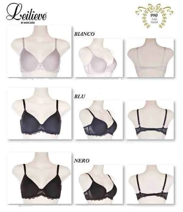 Leilieve 70B, 75B, 80B, 85B, 70C, 75C, 80C, 85C черни, телесни, бели, сини сутиени +1 РАЗМЕР гел подплънки — снимка 2