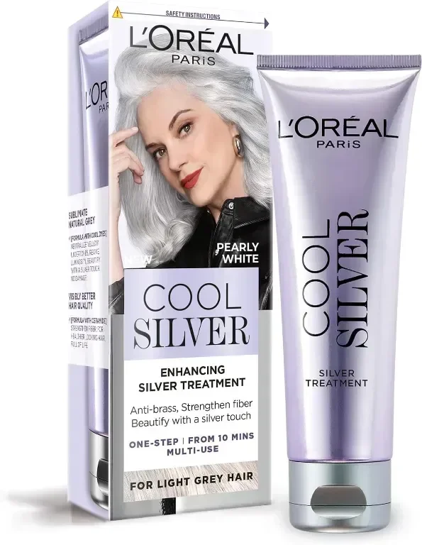 Балсам L'Oreal Paris Cool Silver Pearly White