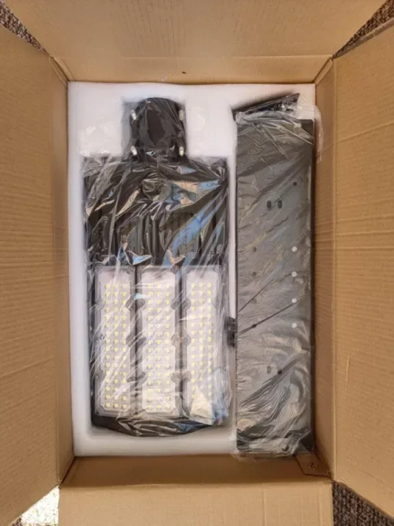 JAYNLT 8000W соларна улична лампа, 6500К режим със сензор, с дистанционно — снимка 7