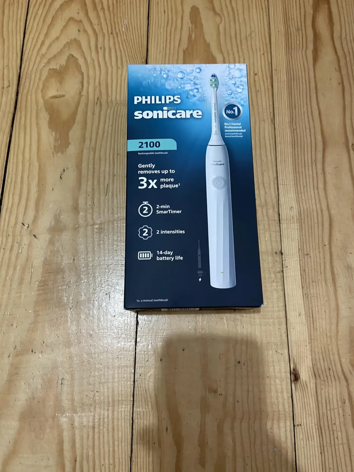 Електрическа четка за зъби Philips Sonicare 2100 серия HX4021/01 — снимка 9