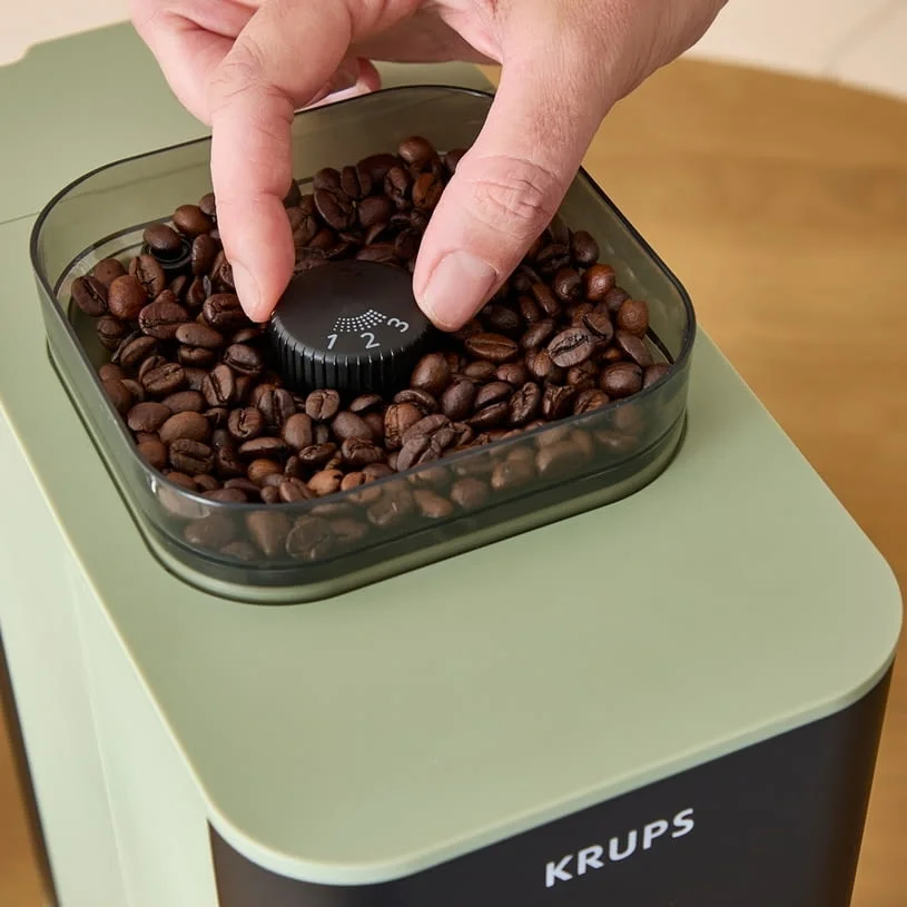 Кафеавтомат, Krups SA401LE0 Coffee Crush + Lichen Eu — снимка 3