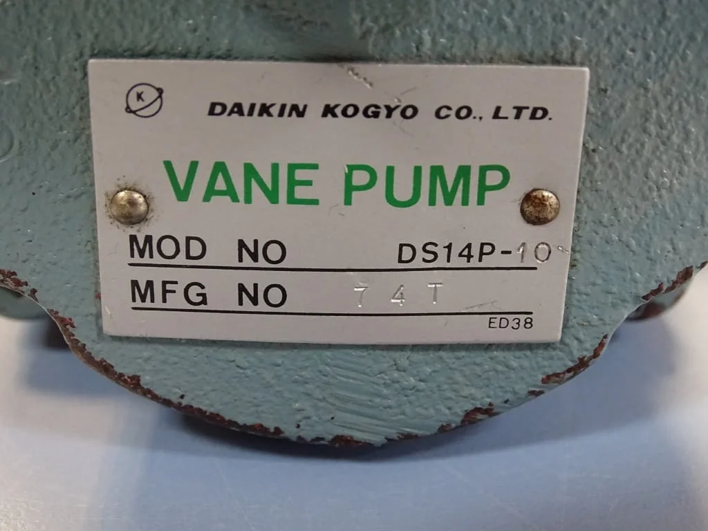 Хидравлична помпа DAIKIN DS14P-10 vane pump — снимка 6