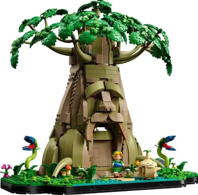 LEGO Легендата за Зелда, Страхотно дърво Деку 2 в 1, 77092, 2500 части — снимка 4