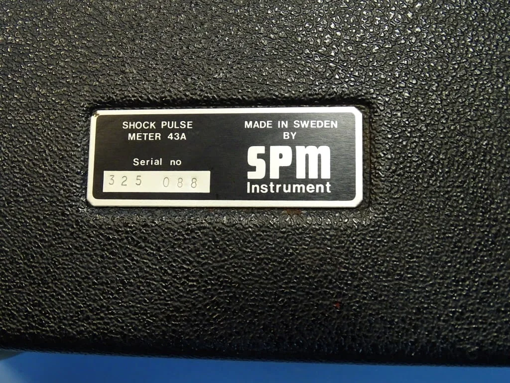 Виброметър SPM Instrument 43A Shock Pulse Meter — снимка 6