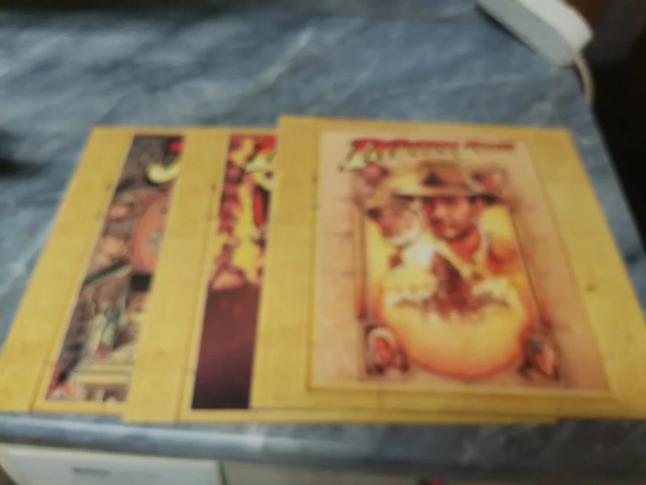 Indiana Jones Trilogie (Harrison Ford, Sean Connery) PAL Collector's Set Box Laserdisc — снимка 2