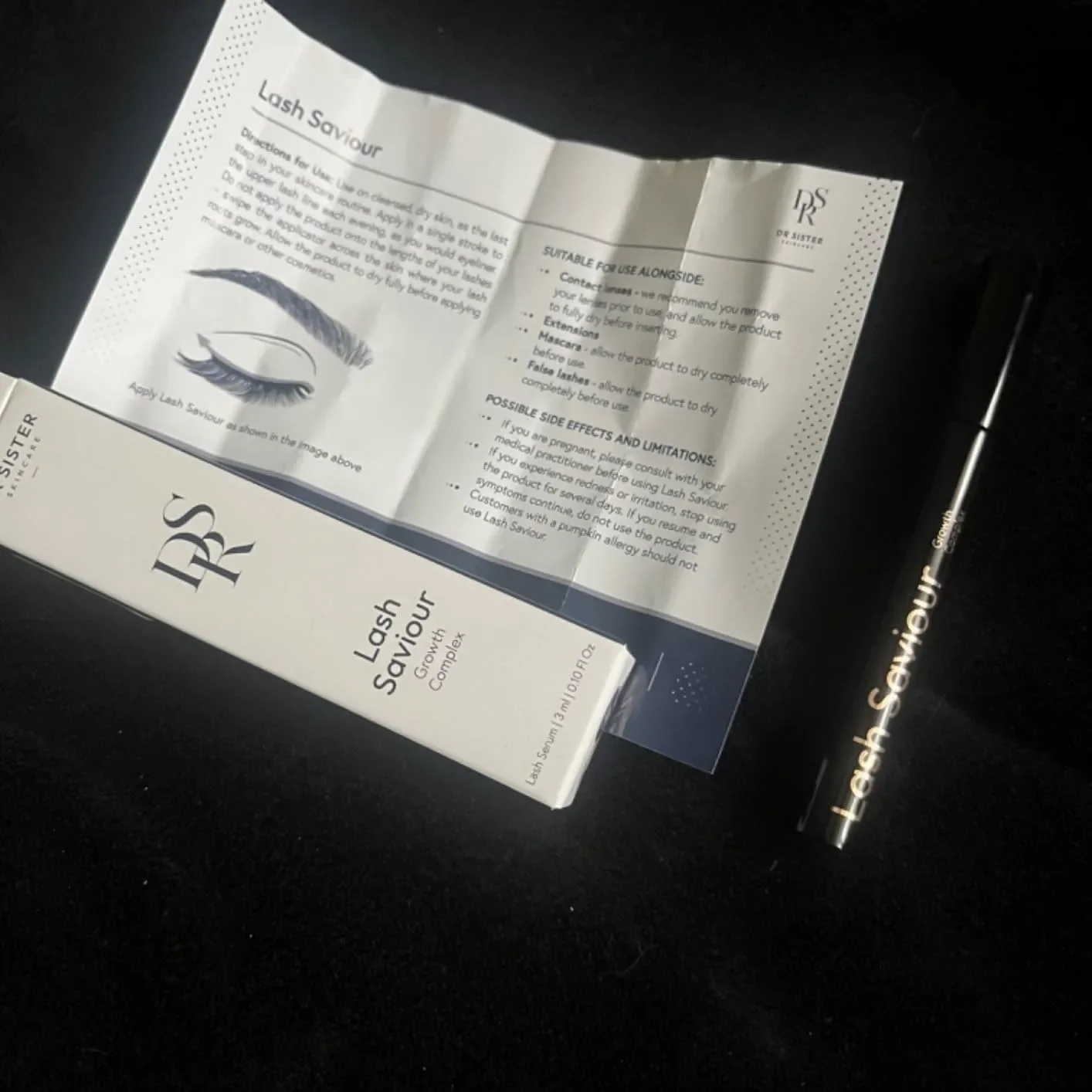 Dr Sister Lash Saviour серум за мигли с Growth Complex, 3 ml — снимка 4