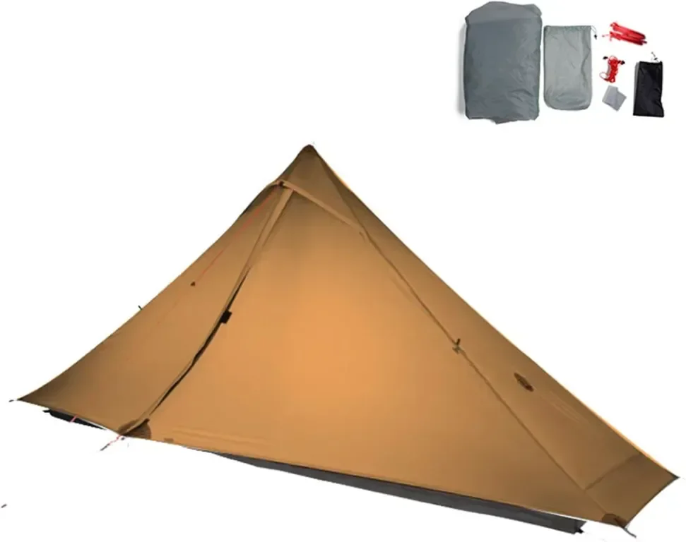 Telomat 3FULGEAR Lanshan1 Pro ултралека външна къмпинг палатка за 1 човек