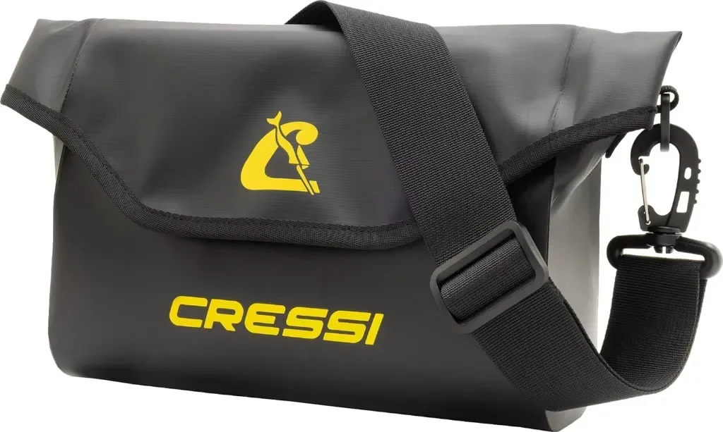 CRESSI Водоустойчива многофункционална чанта за колан, черна