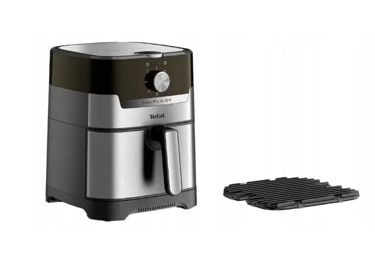 Уред за здравословно готвене, Tefal EY501D15 Easy Fry & Grill Meca Ss Eu — снимка 2