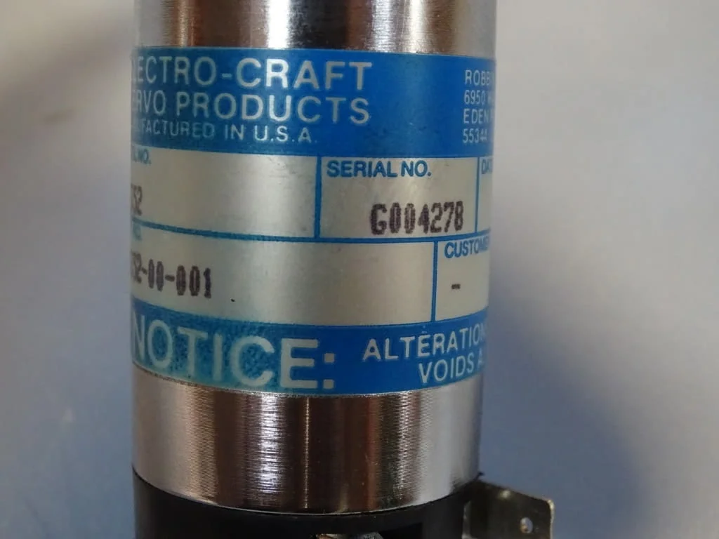 Мотор редуктор Electro-Craft E352 Gear Motor P/N EC — снимка 4