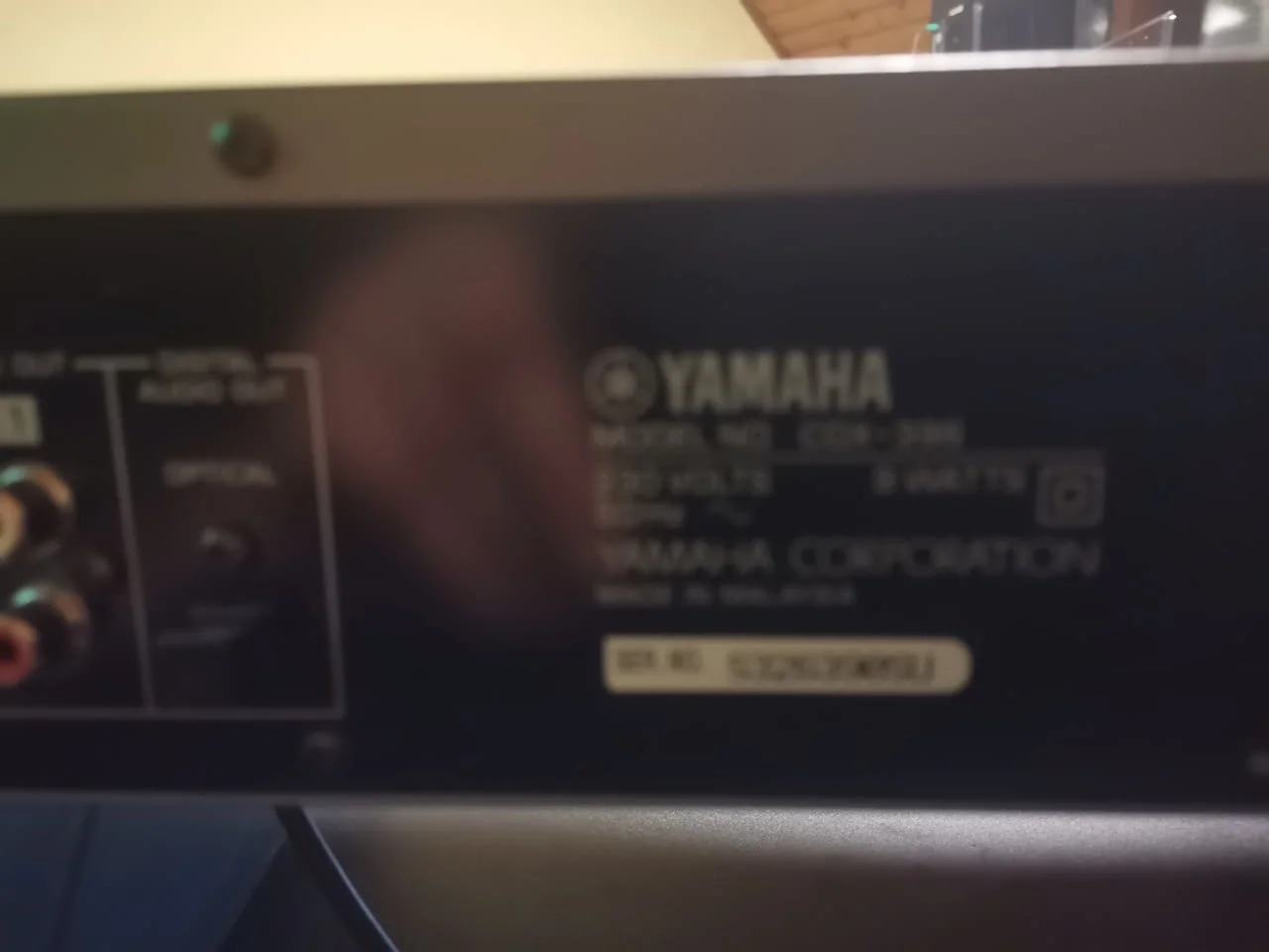 Yамаха CDX-396 CD Player с дистанционно — снимка 4