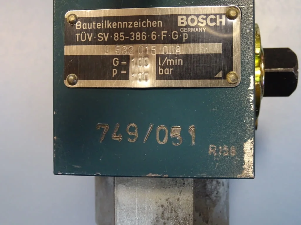 Хидравличен клапан Bosch pressure reliel valve 100 bar — снимка 4
