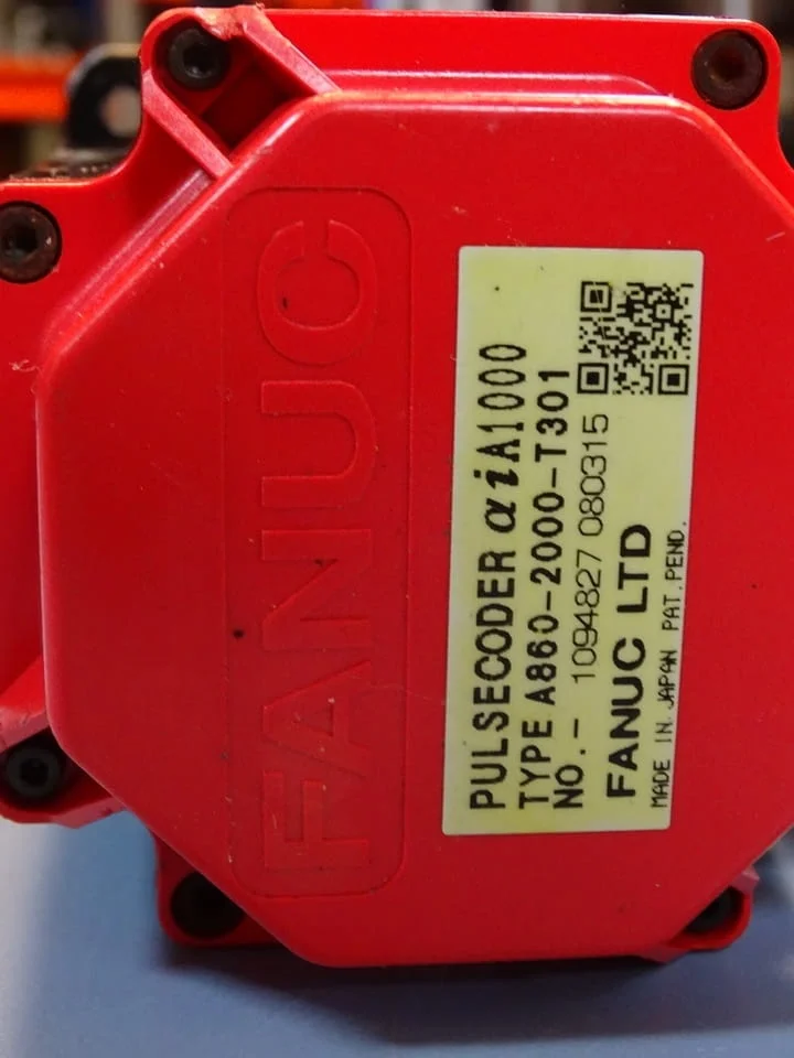 Сервомотор FANUC αis 2/5000HV A06B-0213-B400 AC servo motor — снимка 6