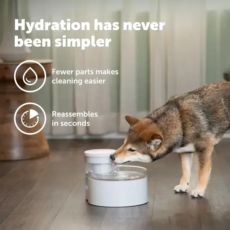 PetSafe Outlast воден фонтан за кучета и котки, 1,7 л, филтър за вода — снимка 7