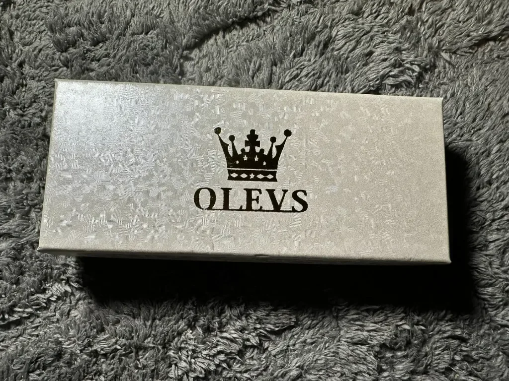 Мъжки часовник OLEVS, аналогов, 6898-кафява каишка и бял циферблат — снимка 7
