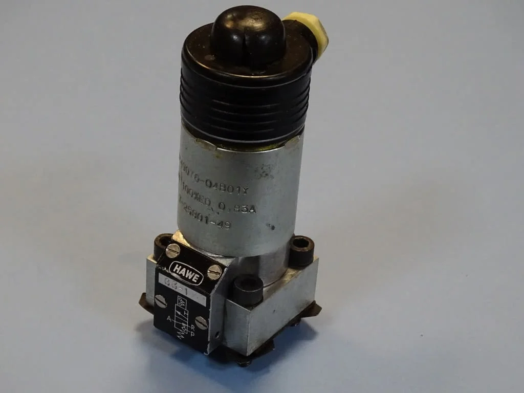 Хидравличен клапан HAWE G3-1 solenoid operated directional seated valve — снимка 8
