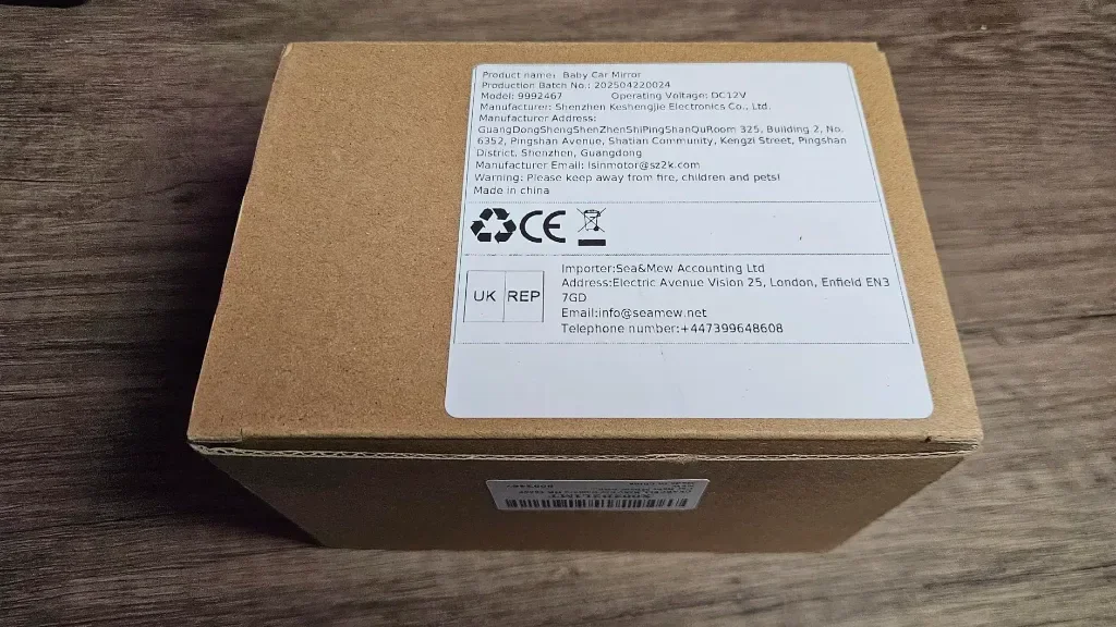 Бебешка автомобилна камера GEARCELL HD 1080P, 64GB карта памет, 4.3" дисплей — снимка 10