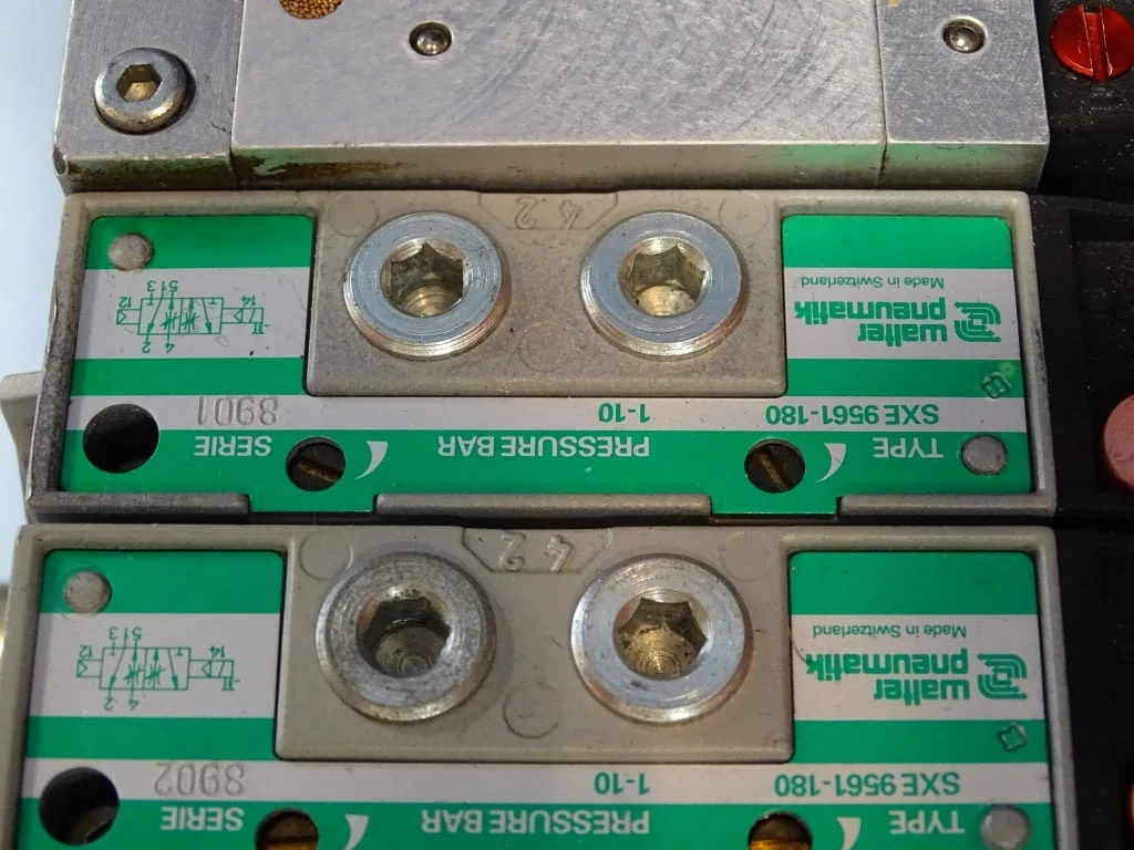 Пневматичен блок за управление Walter Pneumatic SXE 9561-180, SE 9301-900 — снимка 8