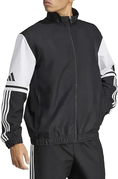Adidas Мъжки суичър Squadra25 Presentation Jacket, L, черно/бяло — снимка 2