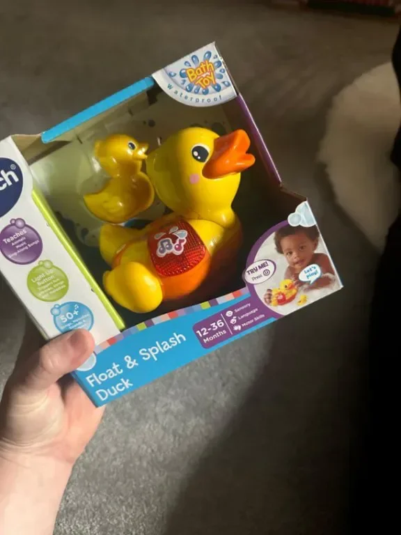 VTech Пате сензорна играчка за вана със светлини и музика за малки деца — снимка 6