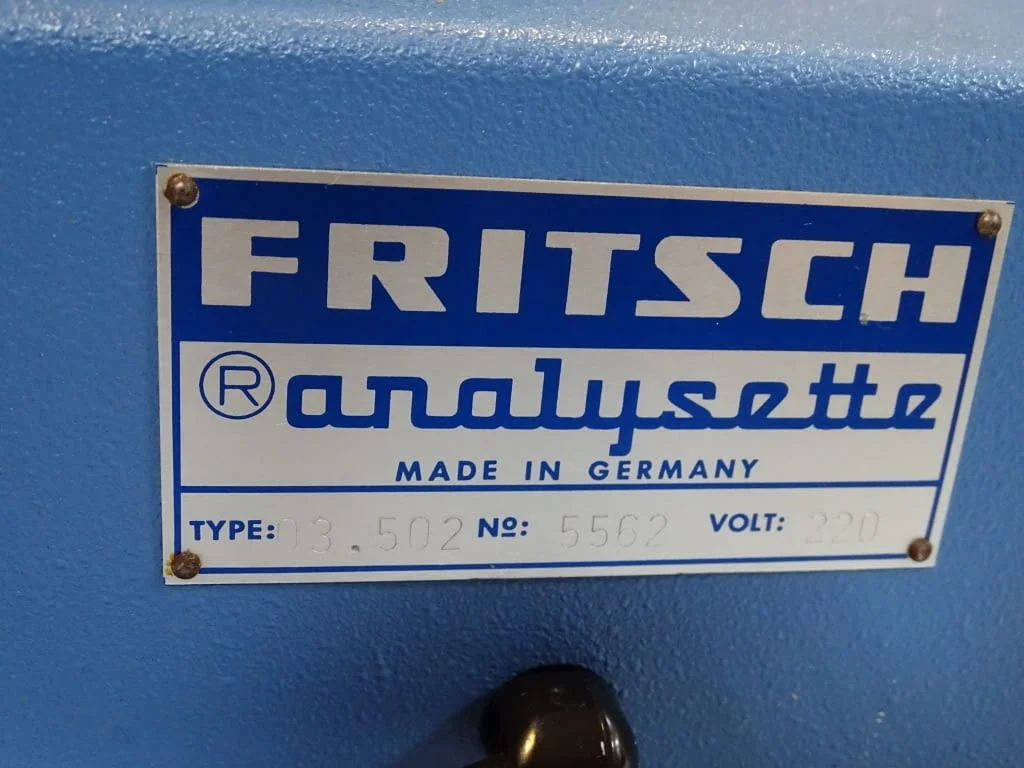 Лабораторно електромагнитно вибрационно сито Fritsch Analysette 03.502 — снимка 5