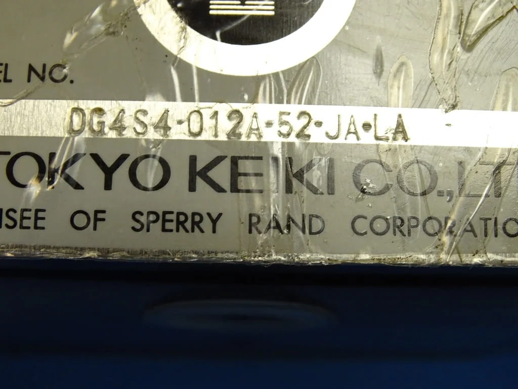 Хидравличен разпределител Sperry Vickers DG4S4-012A-52-JA-LA directional valve 100V — снимка 8