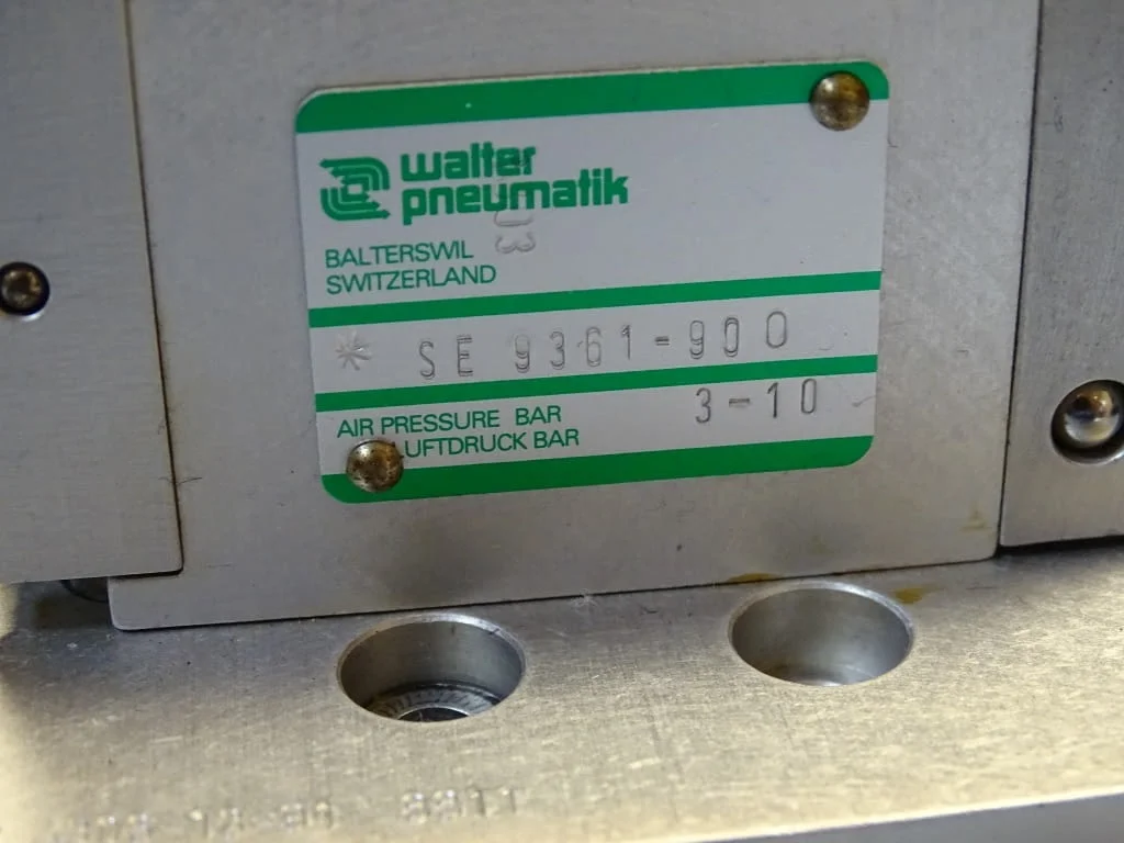 Пневматичен блок за управление Walter Pneumatic SXE 9561-180, SE 9301-900 — снимка 2