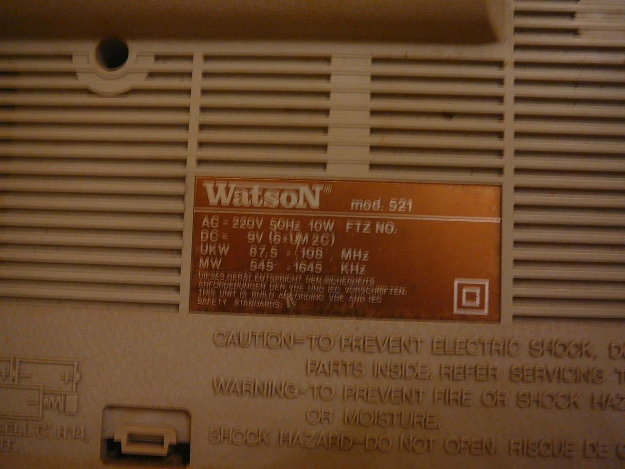 Watson 521 — снимка 6