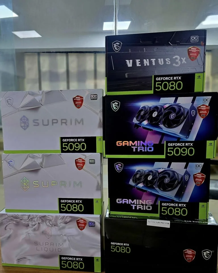 GeForce Rtx 5090, Rtx 5080, Rtx 5070 Ti, Rtx 5070, Rtx 4090, Rtx 4080 Super, Rtx 4080, Rtx 4070 Ti — снимка 2