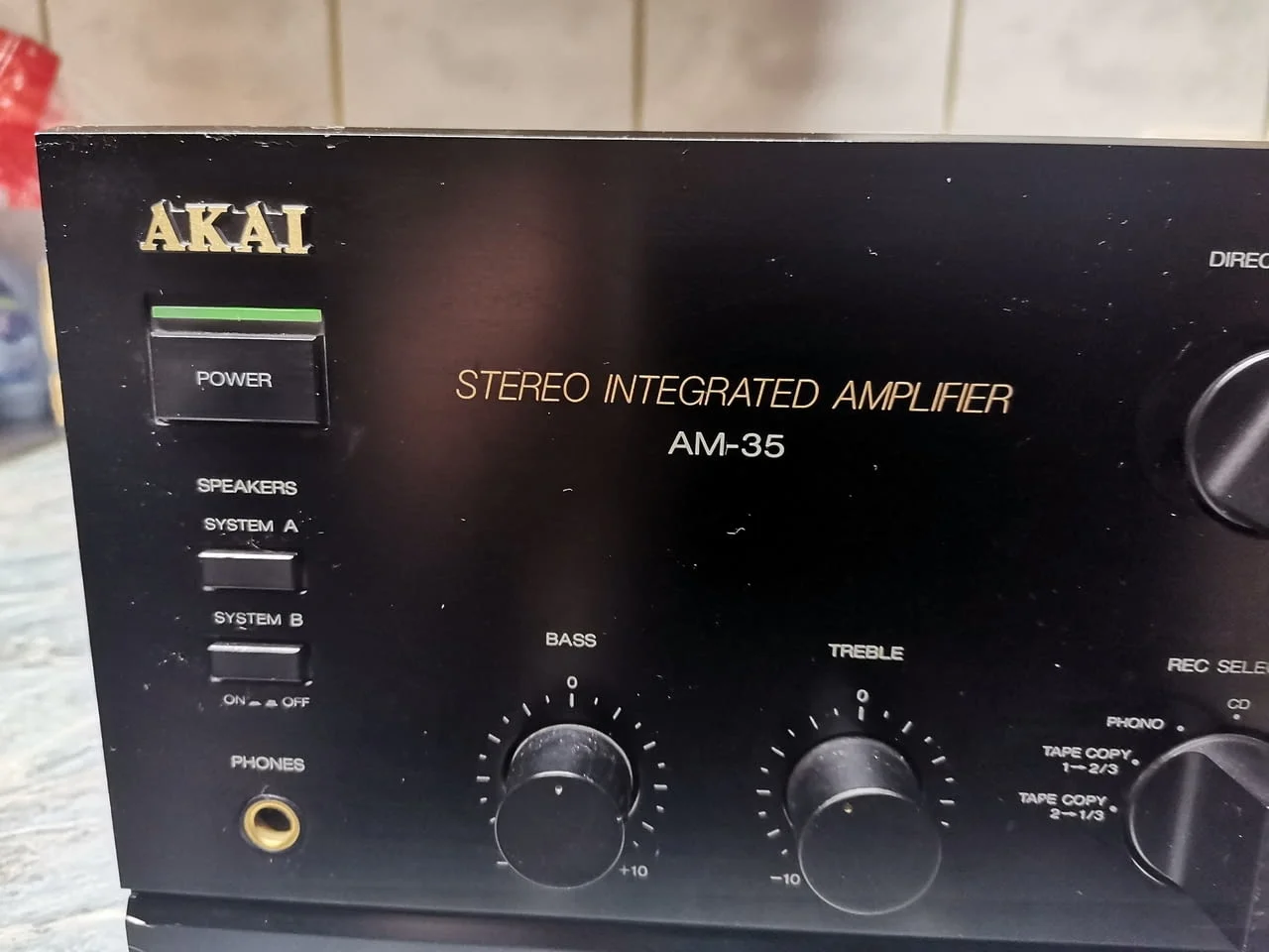 Akai AM-35 Stereo Integrated Amplifier — снимка 2