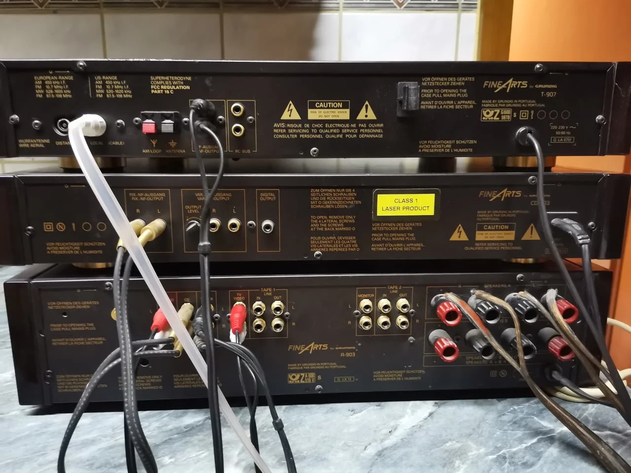 Grundig Fine Arts A-903, T-907 RDS, CD-903 — снимка 9