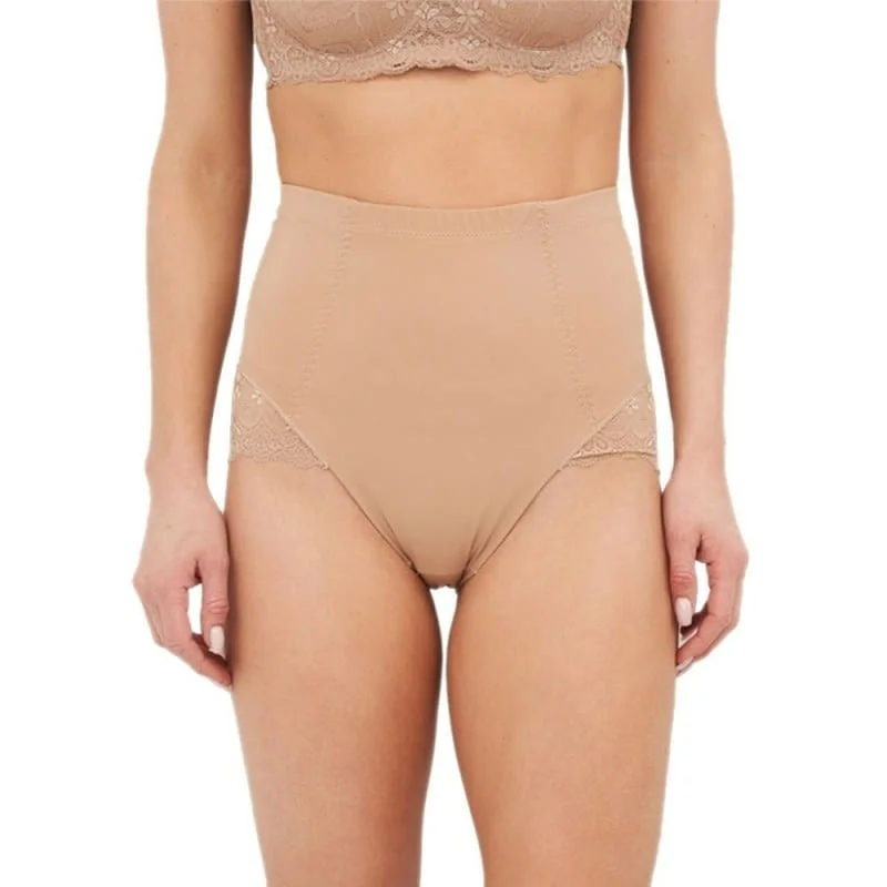 Love and bra M, L, XL, 2XL, 3XL, 4XL черни, телесни, бели дамски оформящи бикини с висока талия