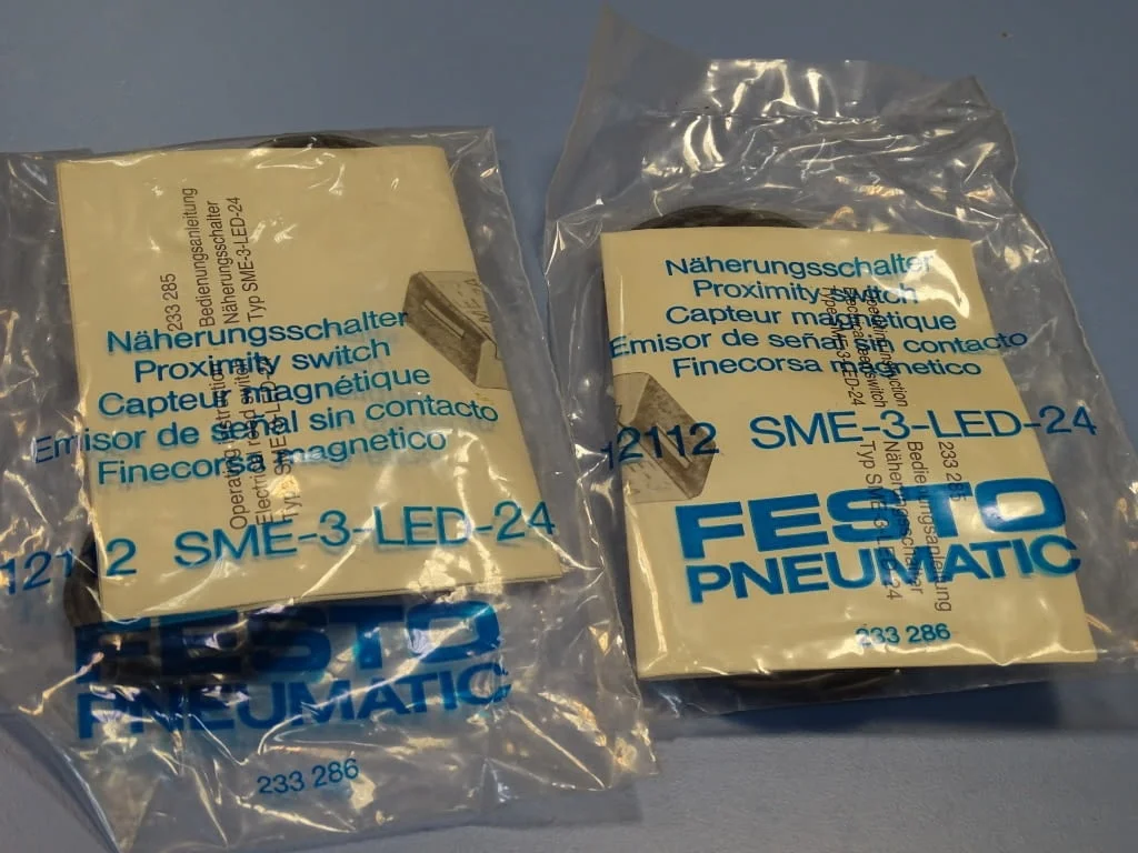 Индуктивен датчик Festo SME-3-LED-24(12112) sensor proximity switch — снимка 4